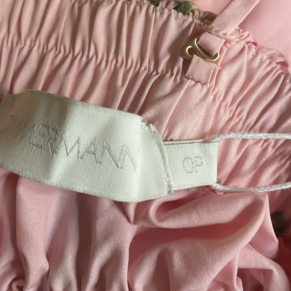 Zimmermann Lightburst floral-printed cotton-poplin dress. NWT AU 0P& AU 0 - Picture 12 of 12